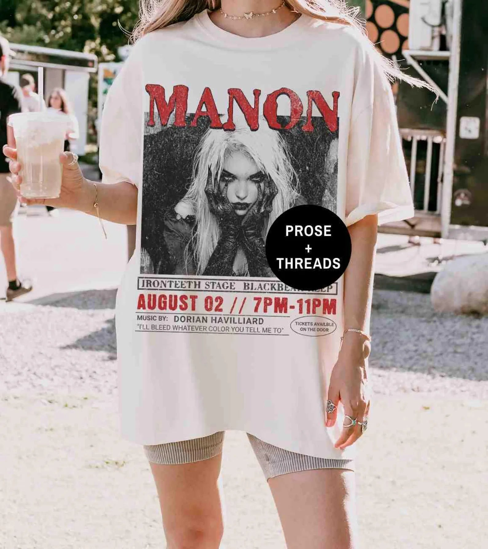 Manon Blackbeak Rock Shirt
