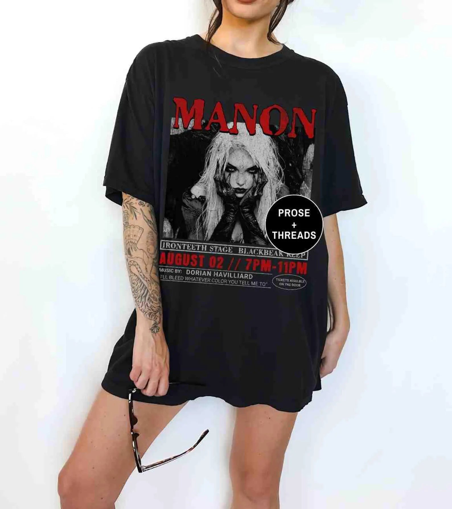 Manon Blackbeak Rock Shirt