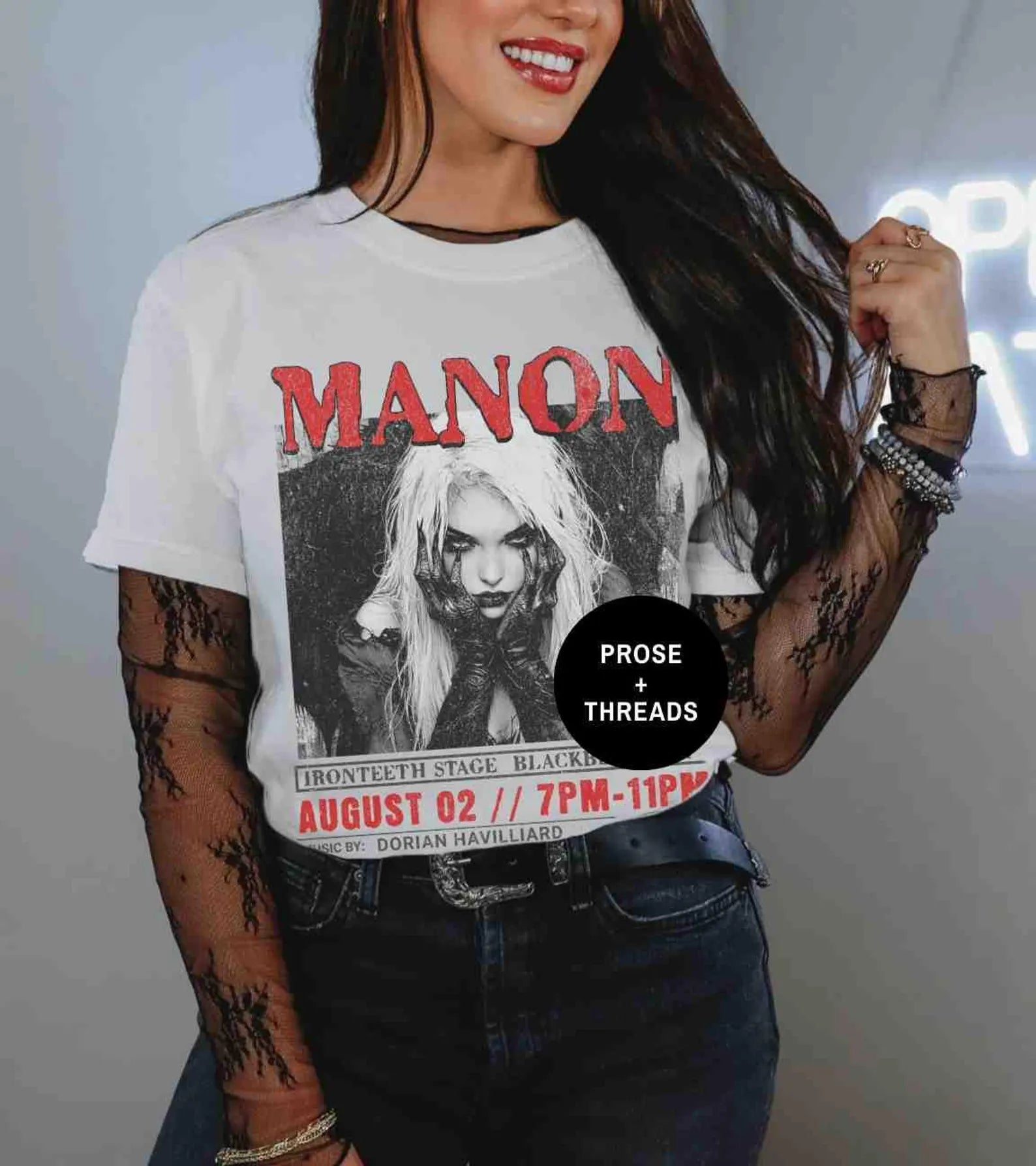 Manon Blackbeak Rock Shirt