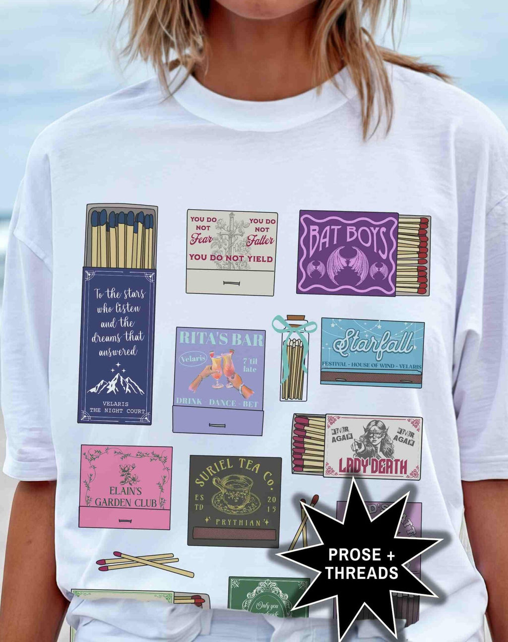 ACOTAR Matchbox Collage Shirt