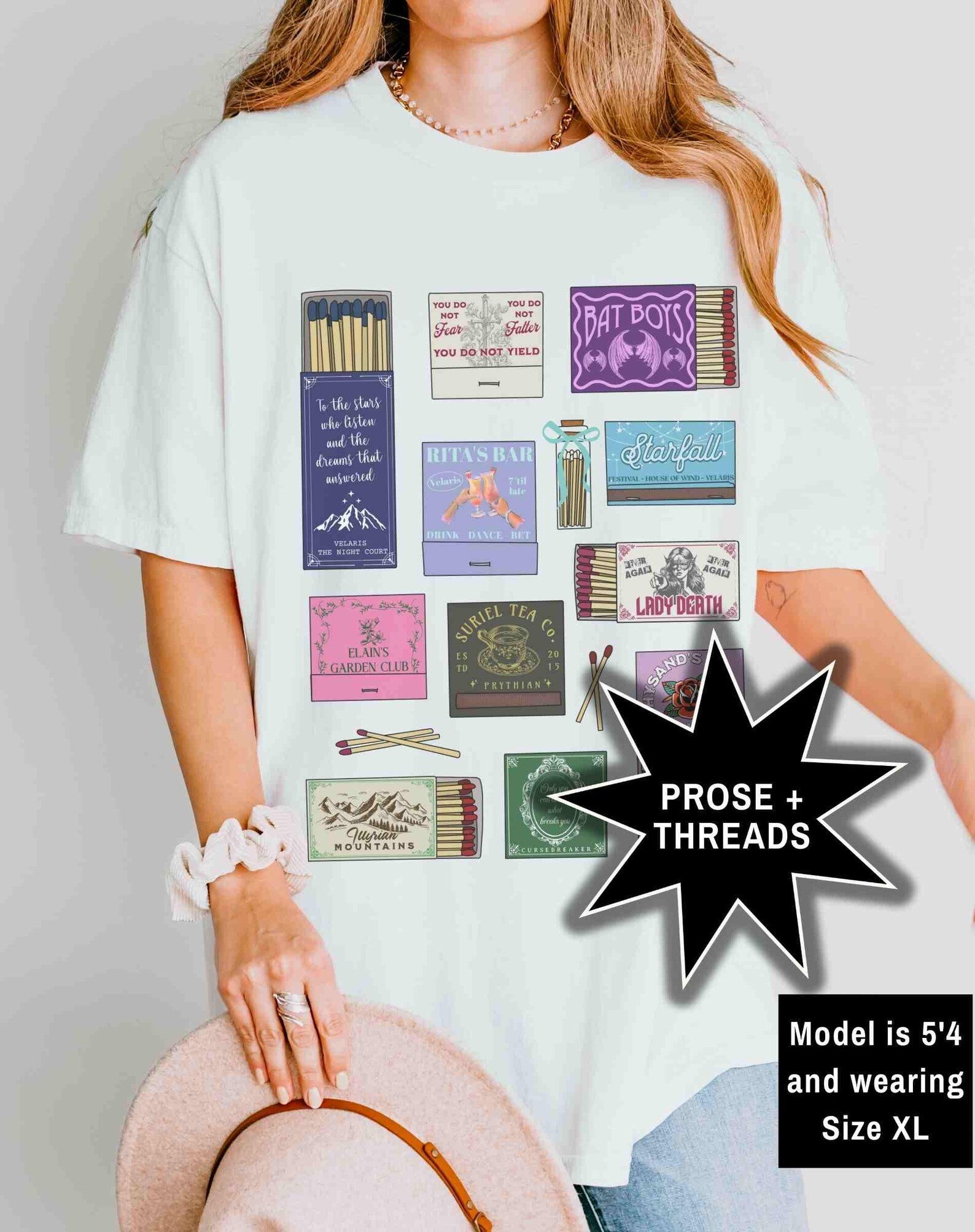 ACOTAR Matchbox Collage Shirt
