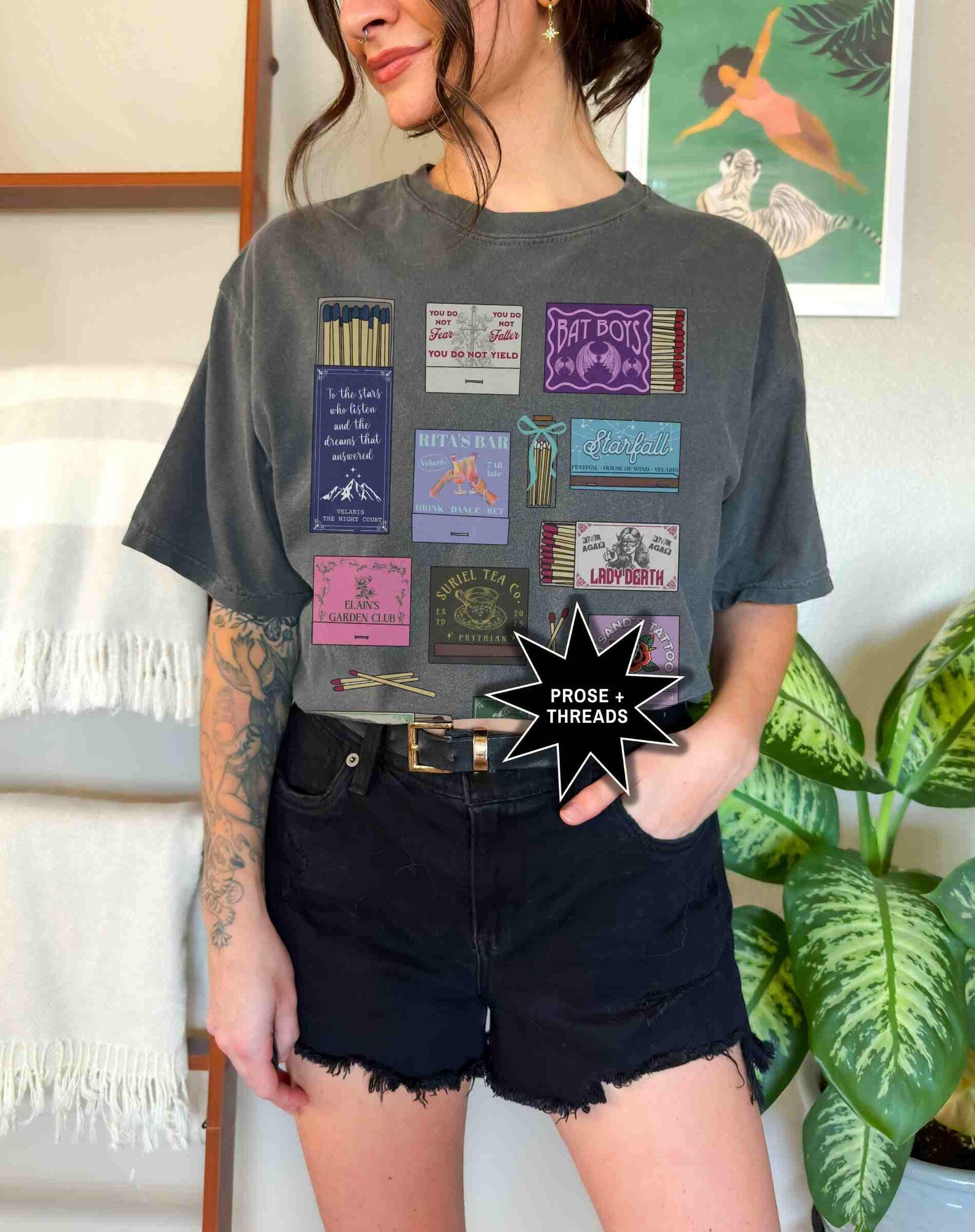 ACOTAR Matchbox Collage Shirt
