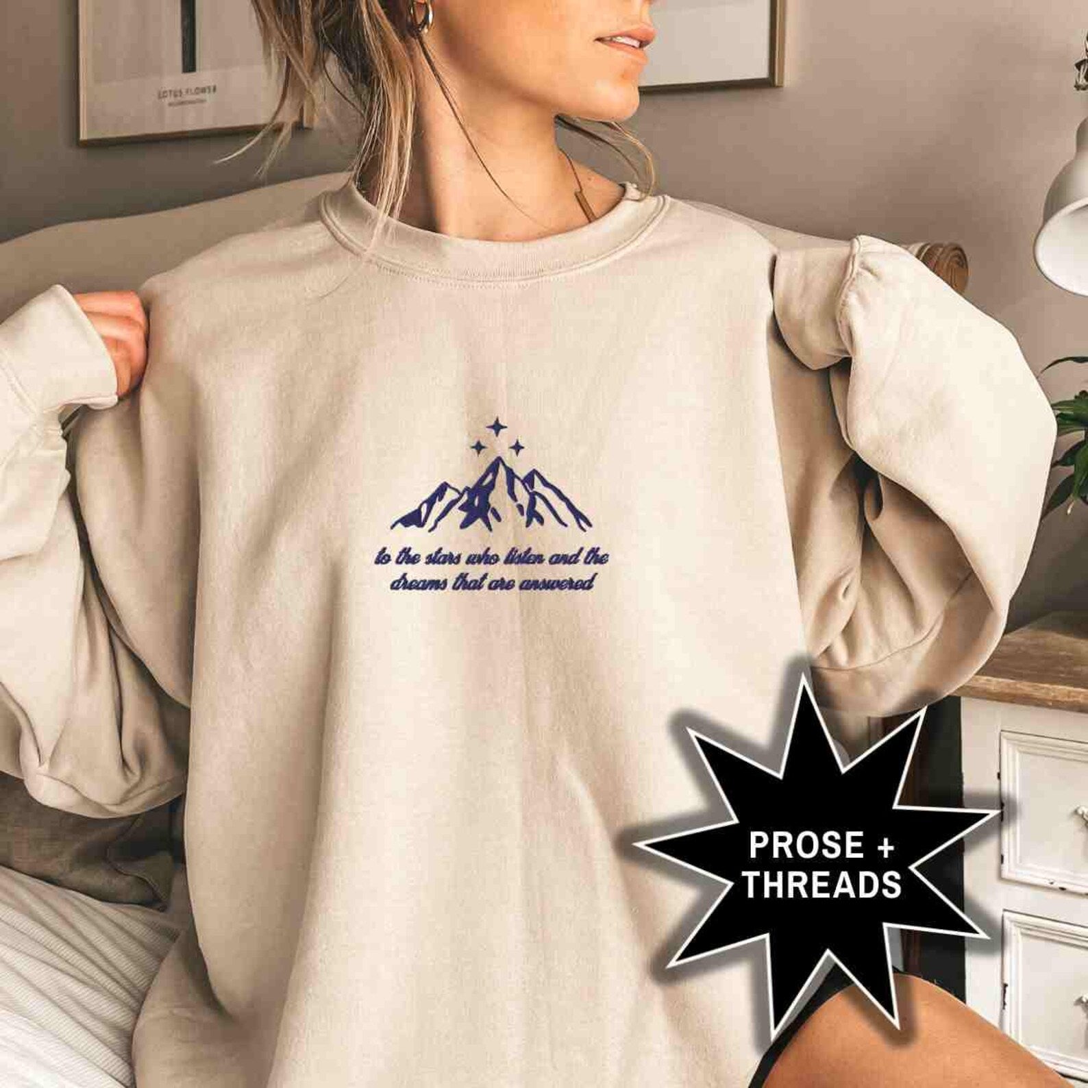 ACOTAR Embroidered Sweatshirt