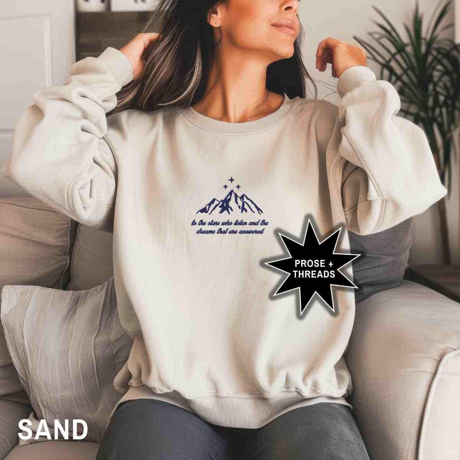 ACOTAR Embroidered Sweatshirt