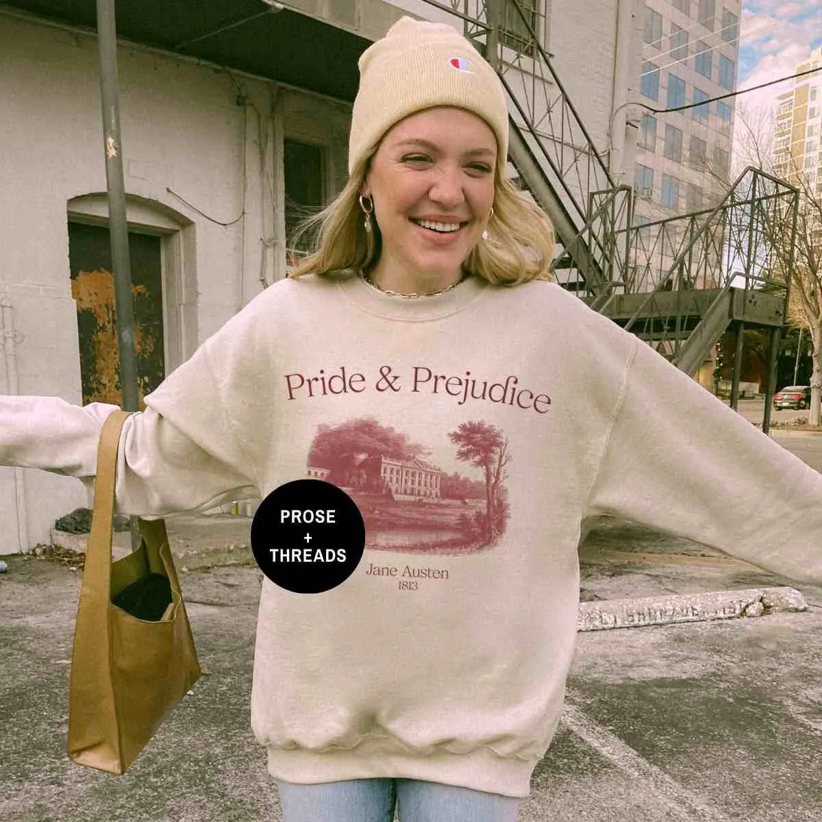 Pride And Prejudice Vintage Sweatshirt
