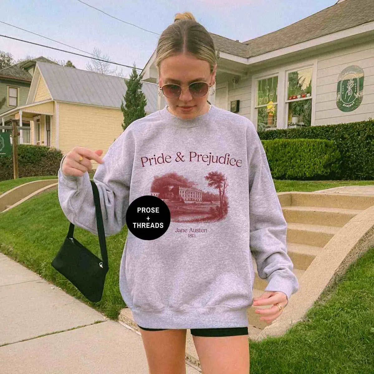 Pride And Prejudice Vintage Sweatshirt