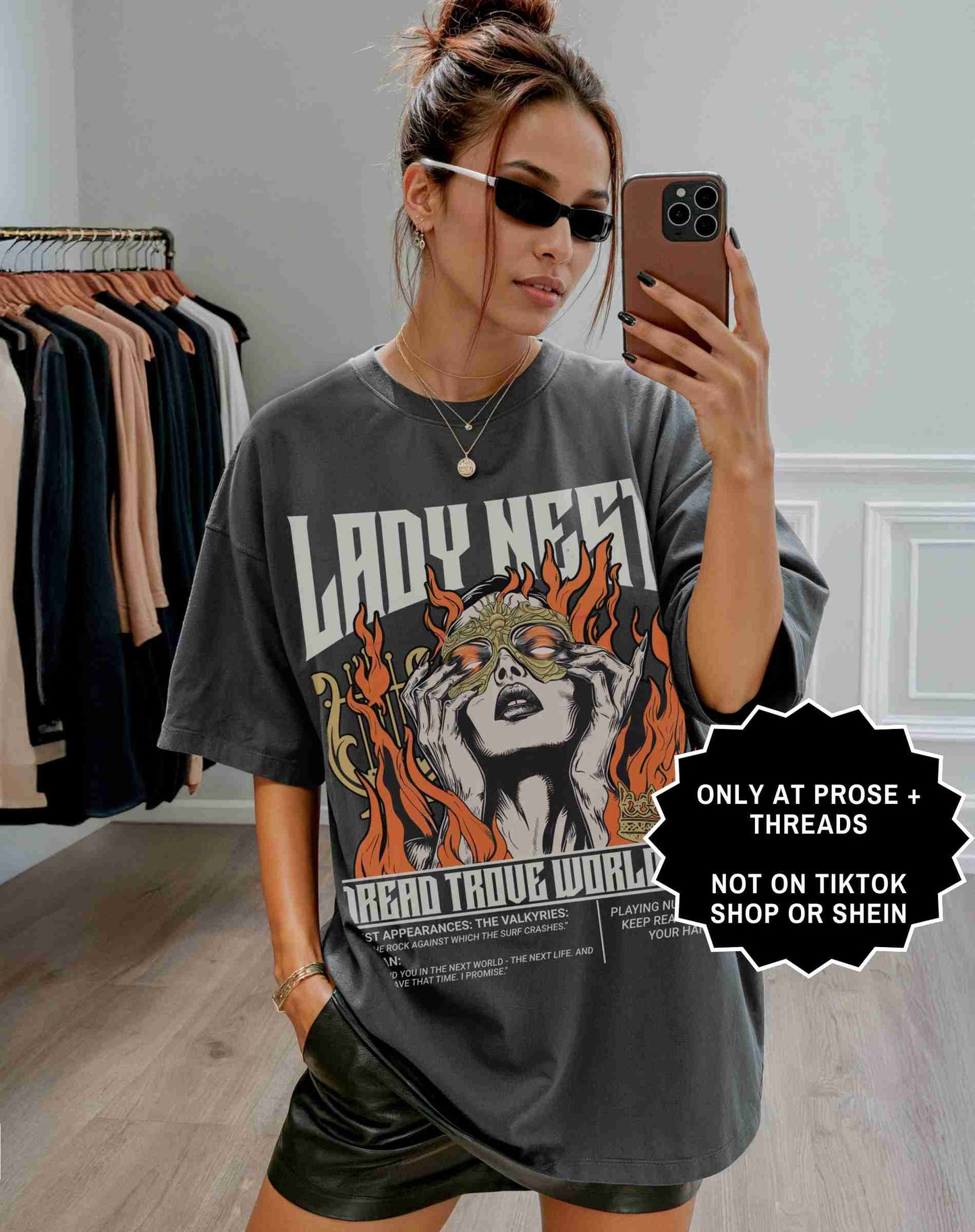 Lady Nesta Dread Trove Shirt Fantasy Romance Reader Tee