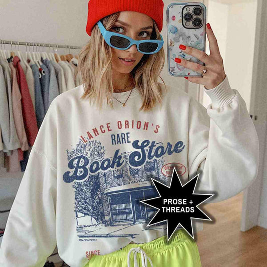 Lance Orion Rare Book Store sweatshirt inspired by Zodiac Academy