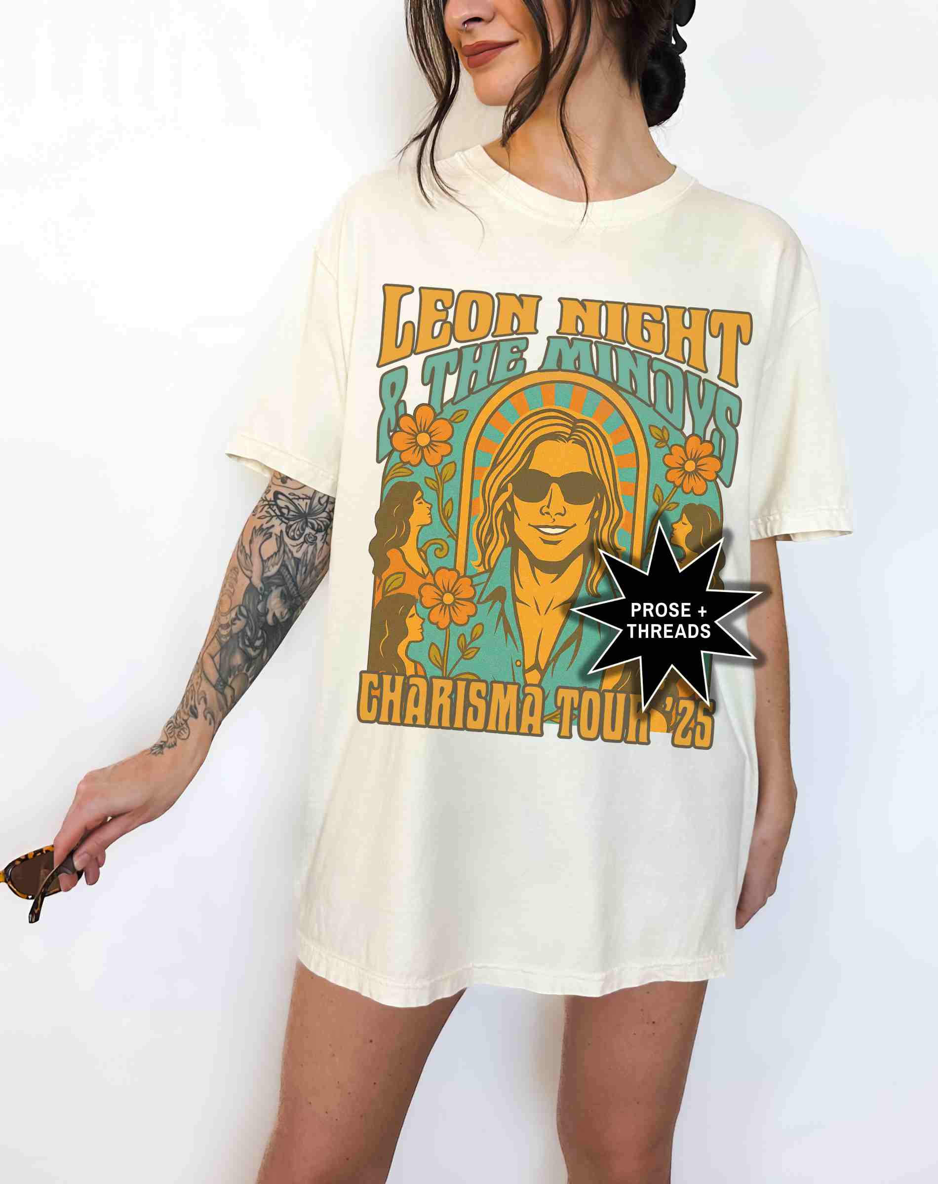 Bookish retro shirt inspired by found family fantasy themes