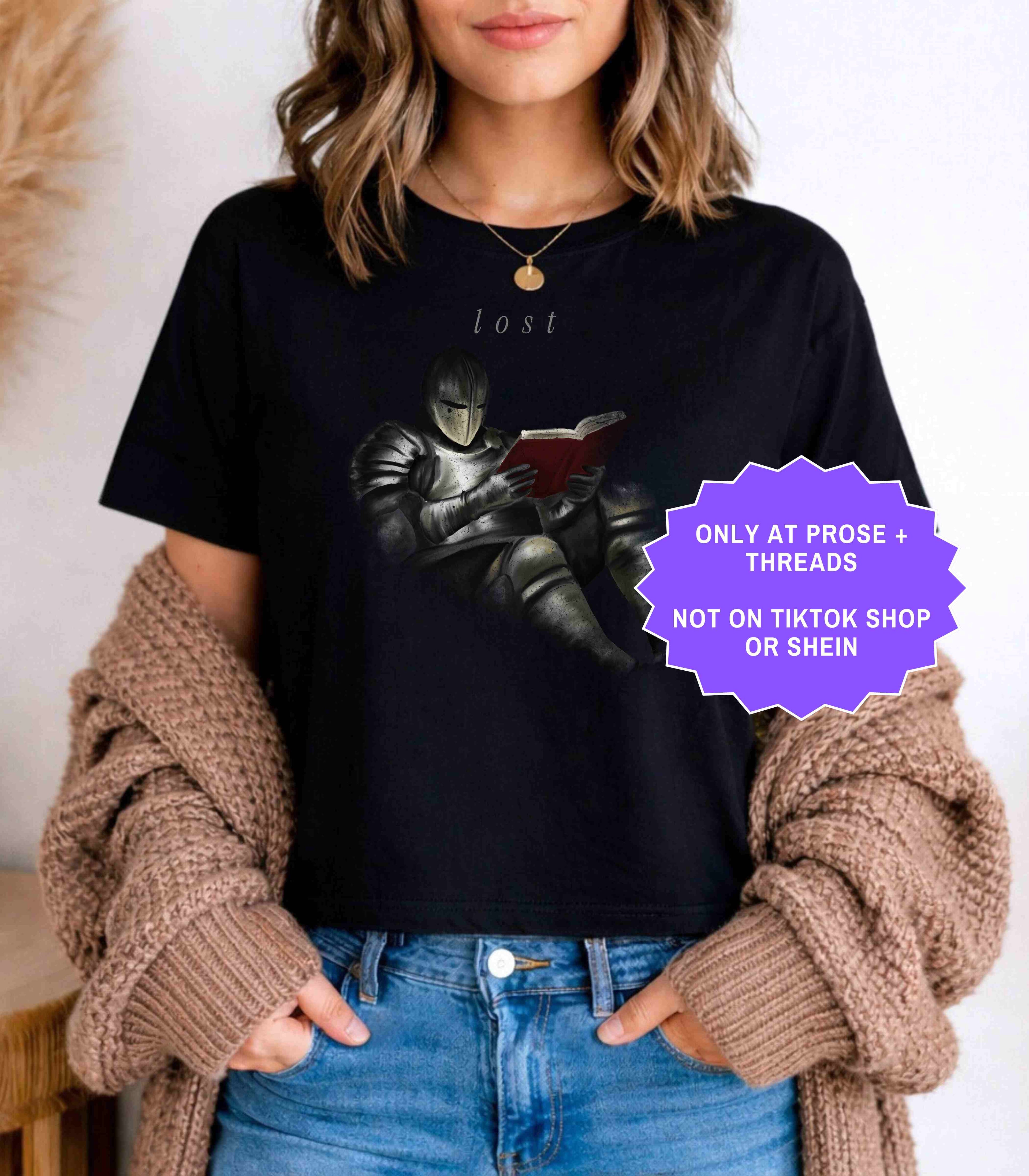 Lost in a book shirt fantasy book merch t-shirt for readers and book lovers