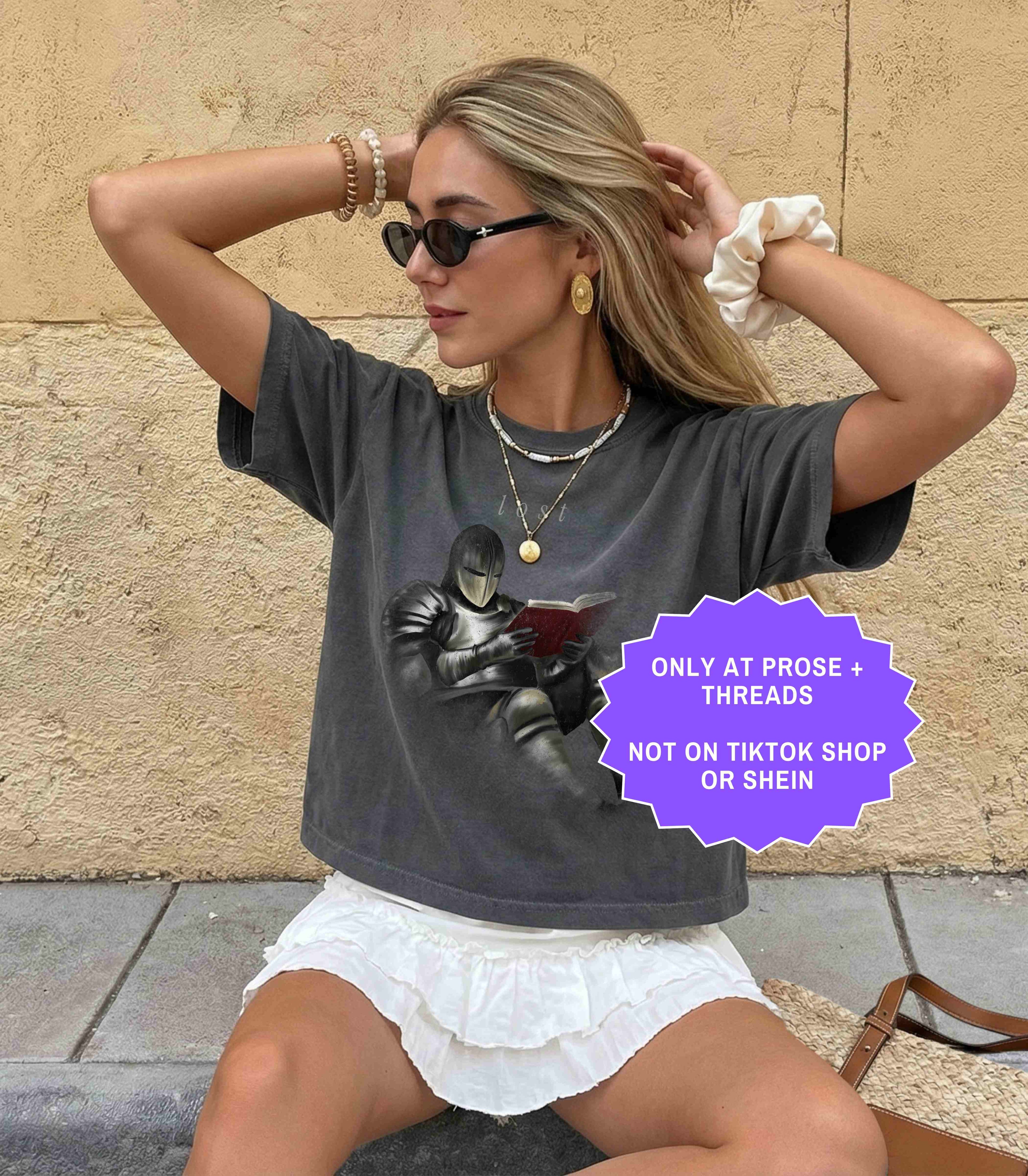 Lost in a book shirt fantasy book merch t-shirt for readers and book lovers