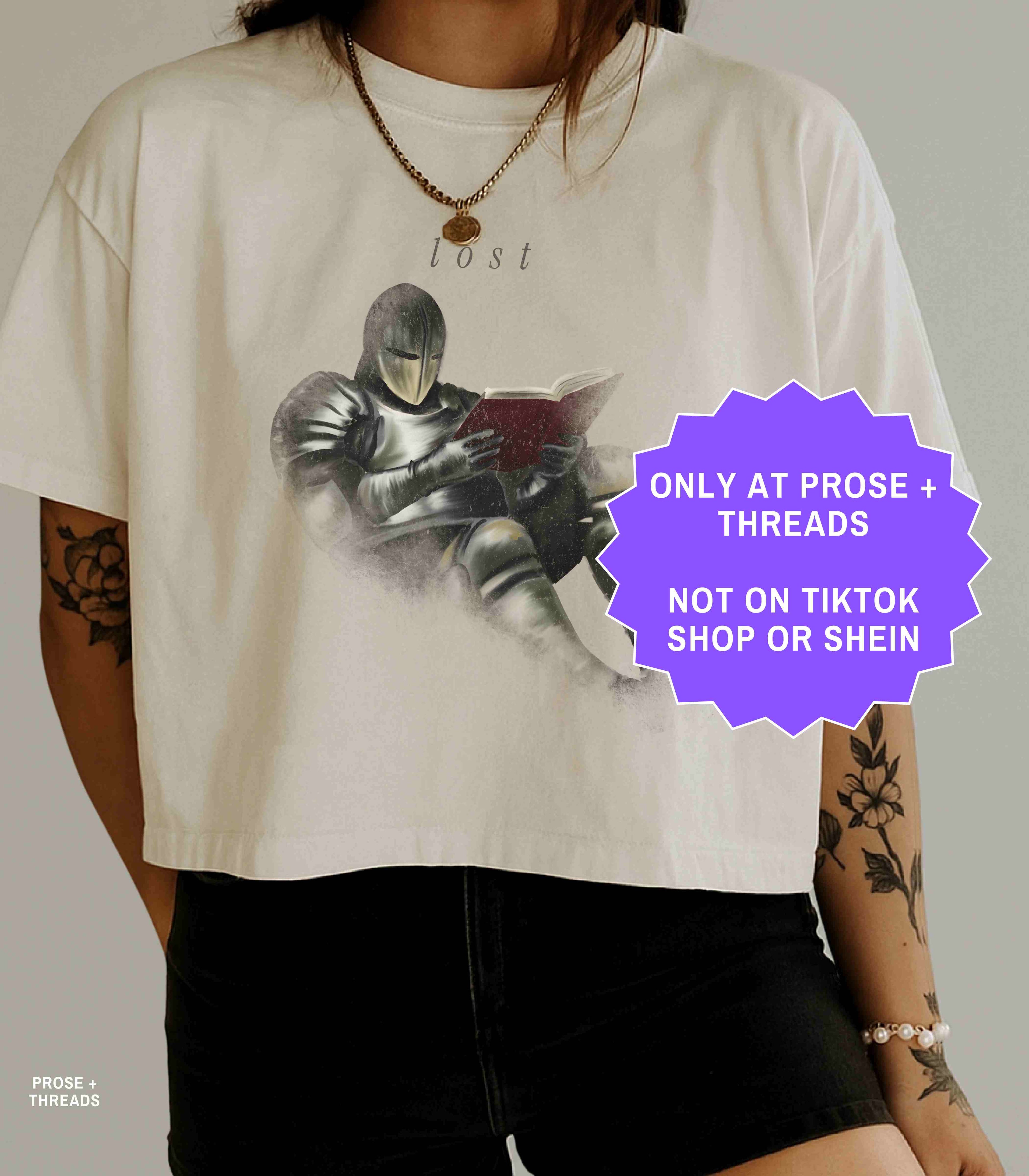 Lost in a book shirt fantasy book merch t-shirt for readers and book lovers