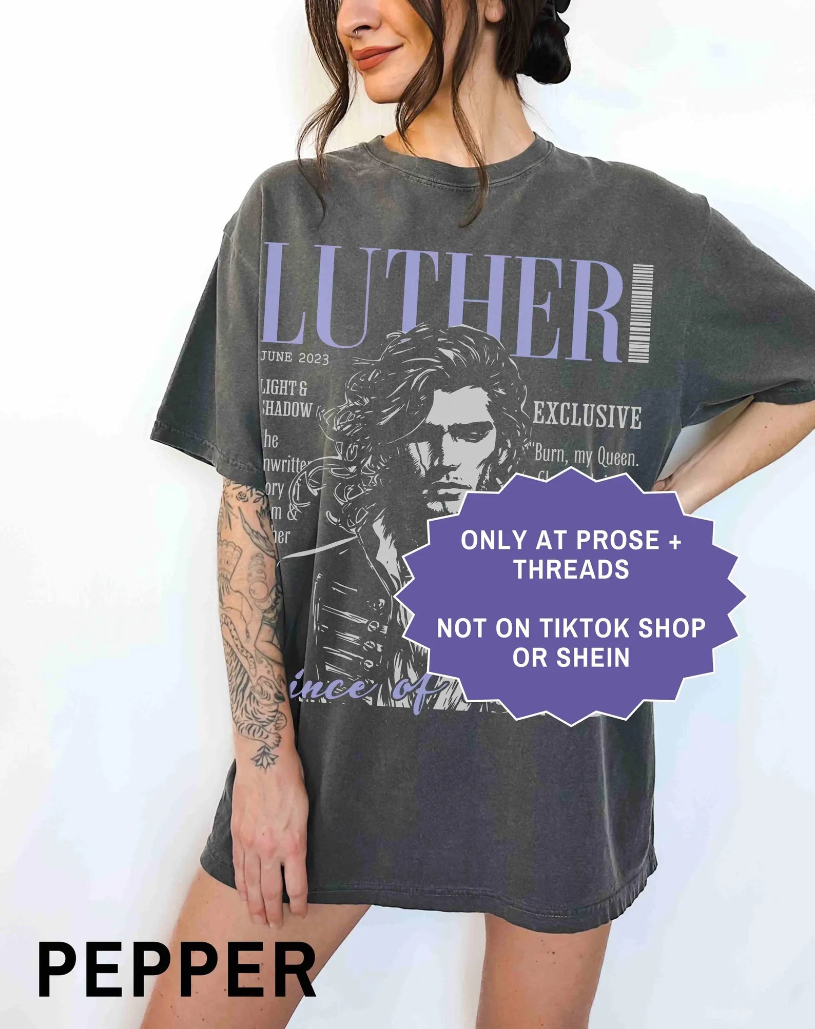 Luther Corbois Shirt Spark of the Everflame Reader Tee