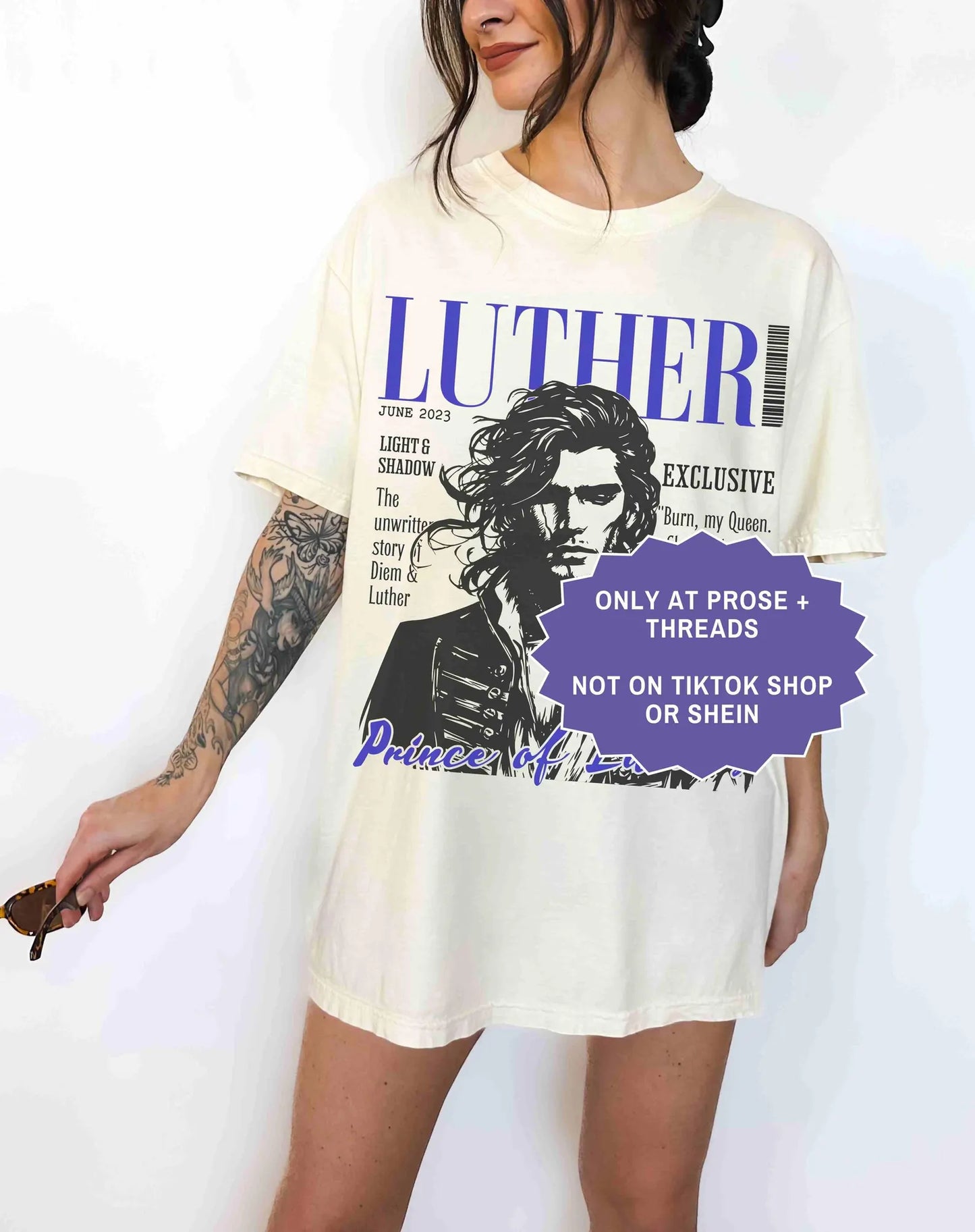 Luther Corbois Shirt Spark of the Everflame Reader Tee