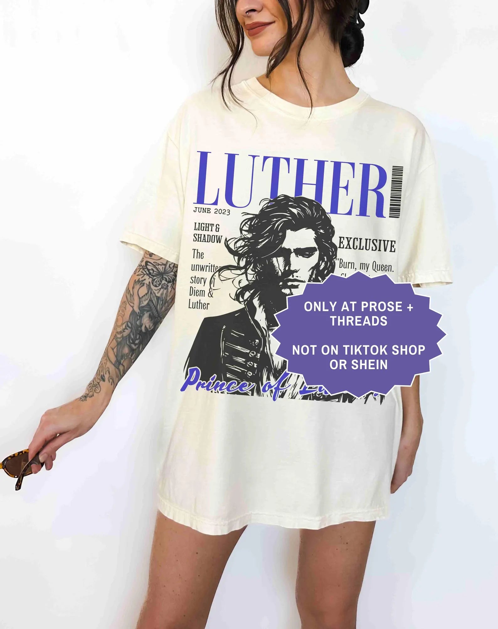 Luther Corbois Shirt Spark of the Everflame Reader Tee
