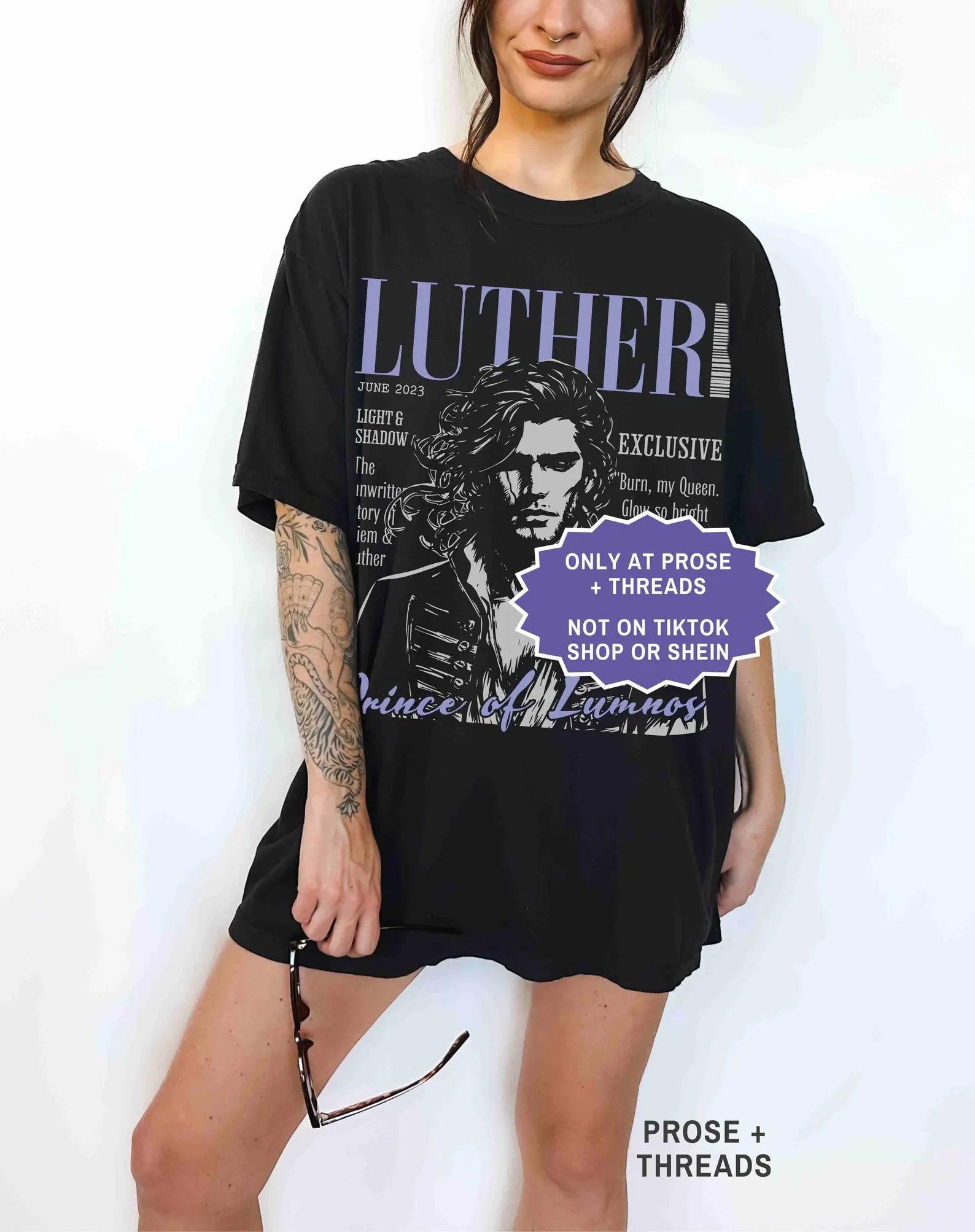 Luther Corbois Shirt Spark of the Everflame Reader Tee