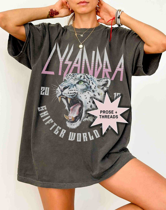 Lysandra Ennar Shirt Fantasy Romance Reader Band Tee