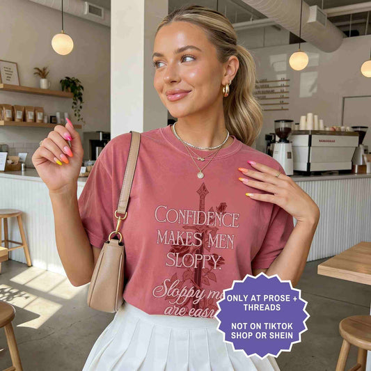 Meryn quote tee inspired by The Ascent. Minimal romantasy shirt for book lovers, BookTok readers, and fans of Sable Sorensen.