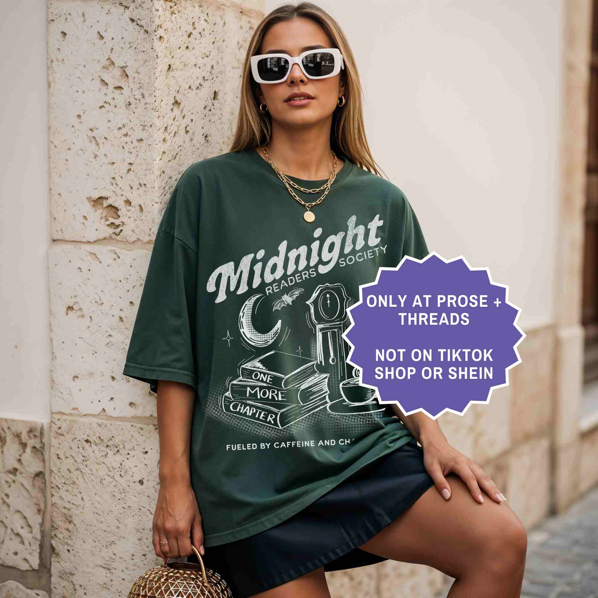 Midnight readers society shirt bookish t-shirt for readers and book lovers
