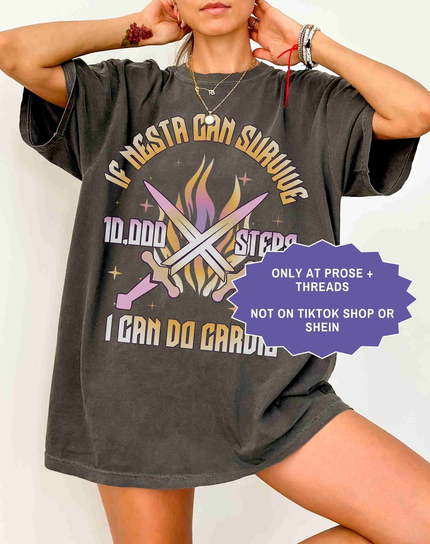 Nesta Archeron Gym Shirt Valkyrie Workout Reader Tee
