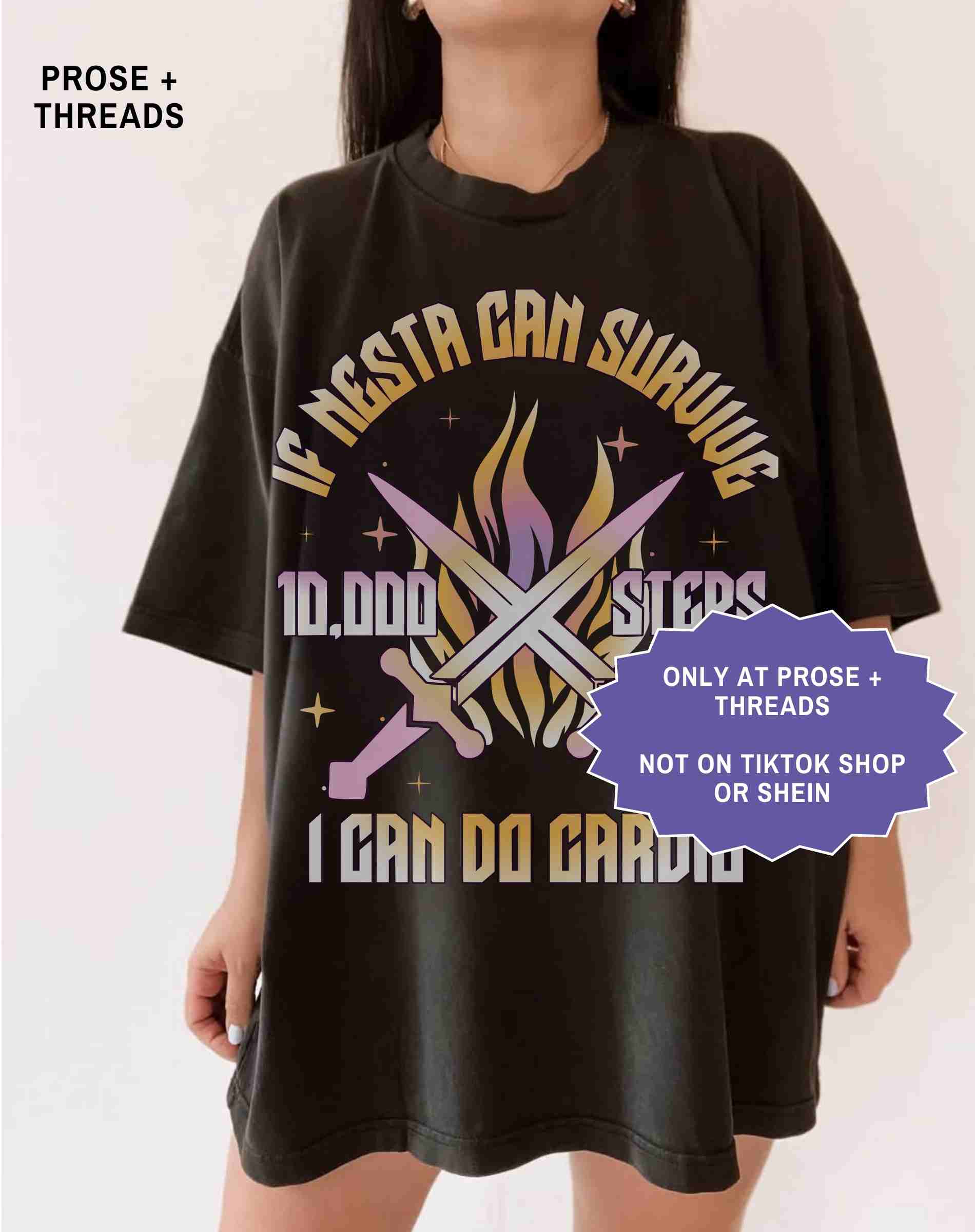 Nesta Archeron Gym Shirt Valkyrie Workout Reader Tee
