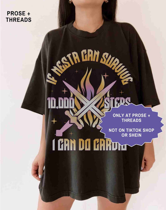 Nesta Archeron Gym Shirt Valkyrie Workout Reader Tee