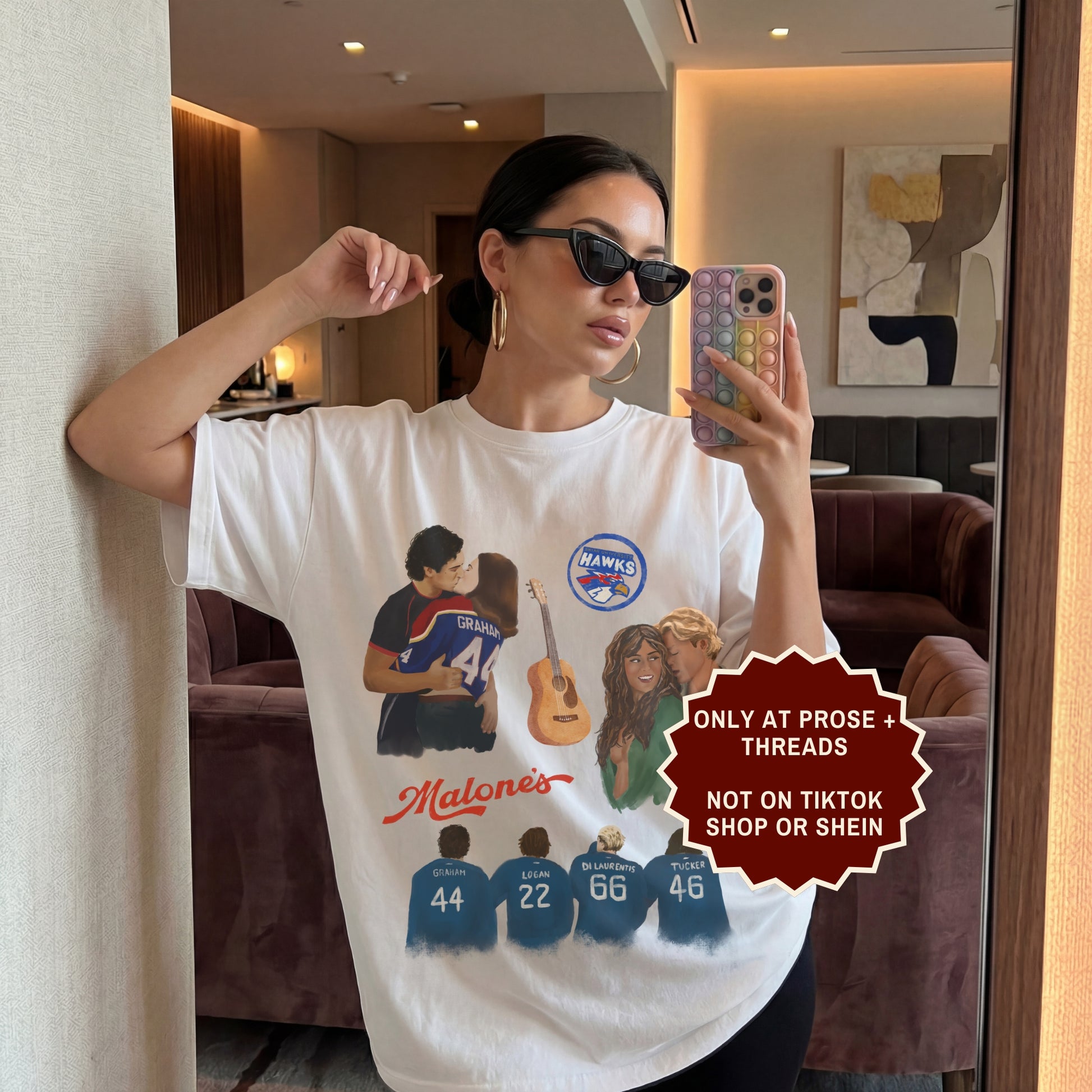 Romance Reader Hockey Shirt