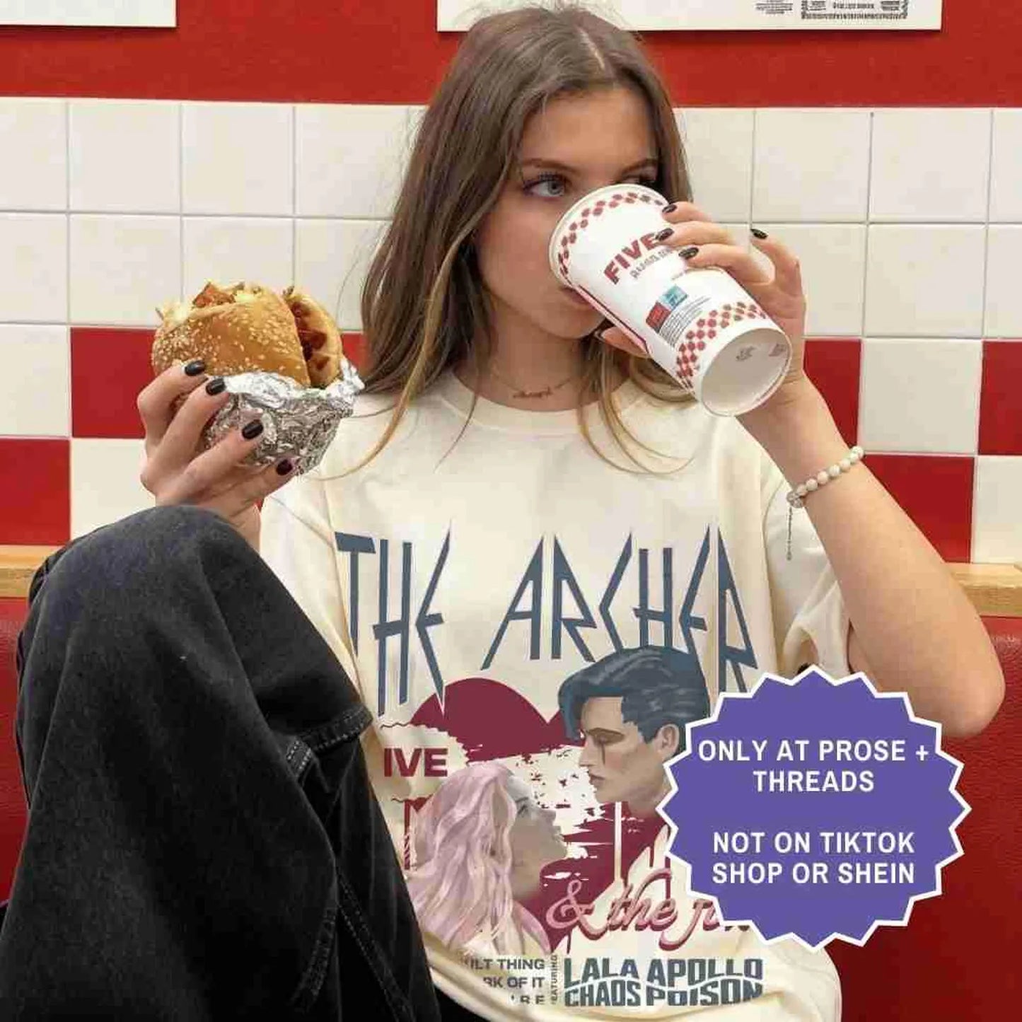 Vintage inspired Once Upon a Broken Heart romantasy graphic tee