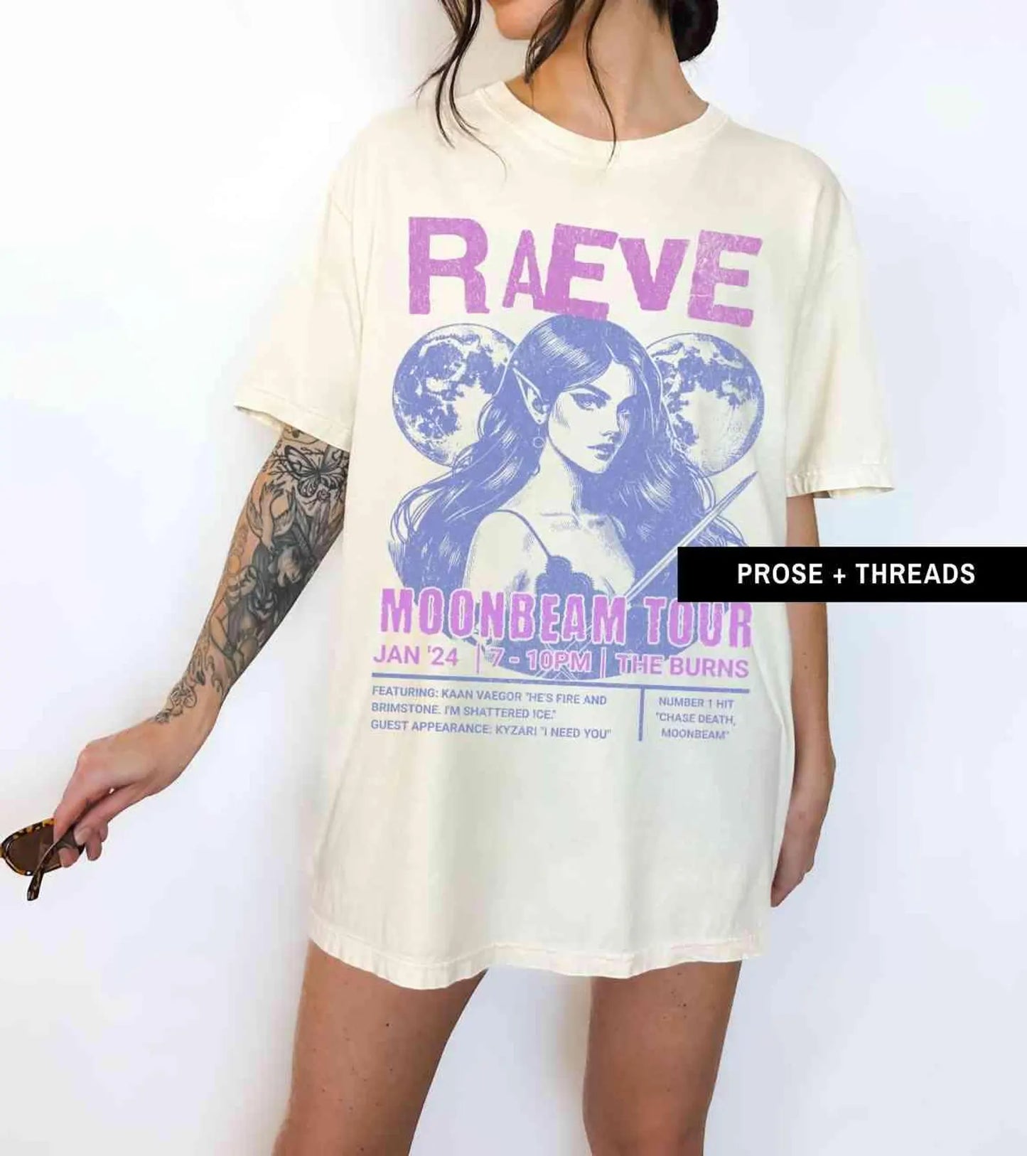 Raeve Shirt Fantasy Romance Reader Graphic Tee