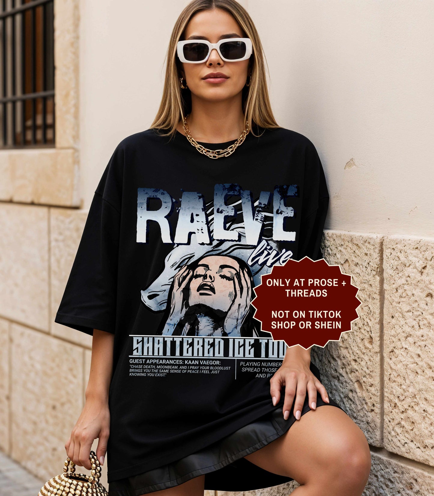 Raeve Shattered Ice Tour Shirt Inspired by When The Moon Hatched