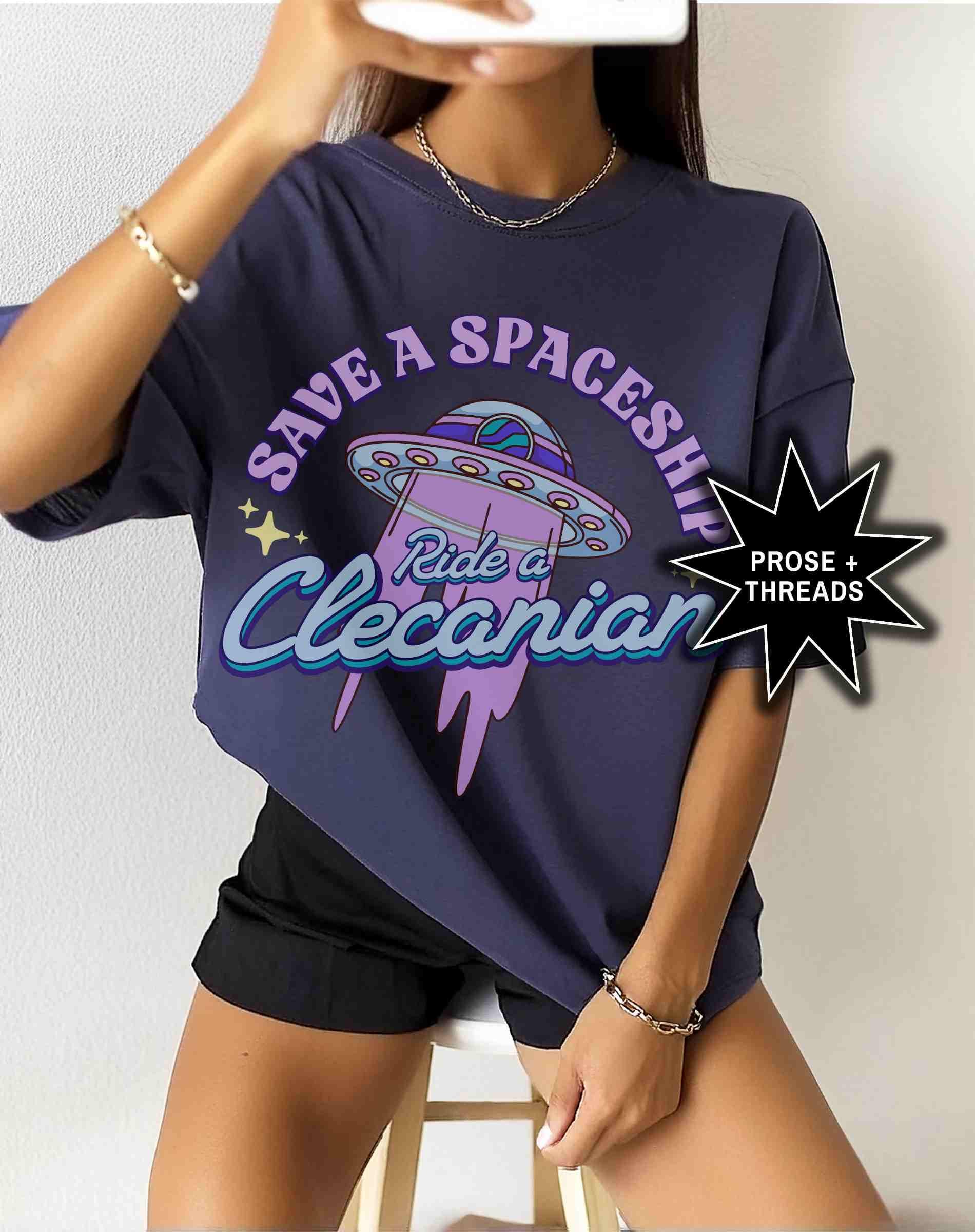 BookTok fantasy reader tee inspired by the Clecanian Series
