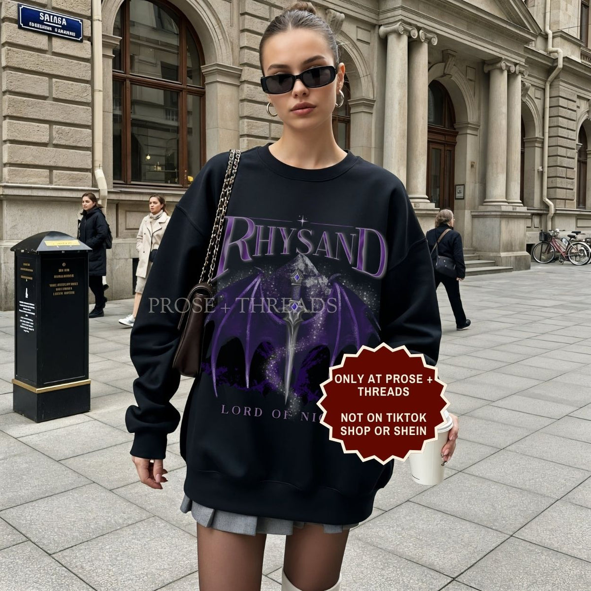 Rhysand Sweatshirt | Bookish Merch