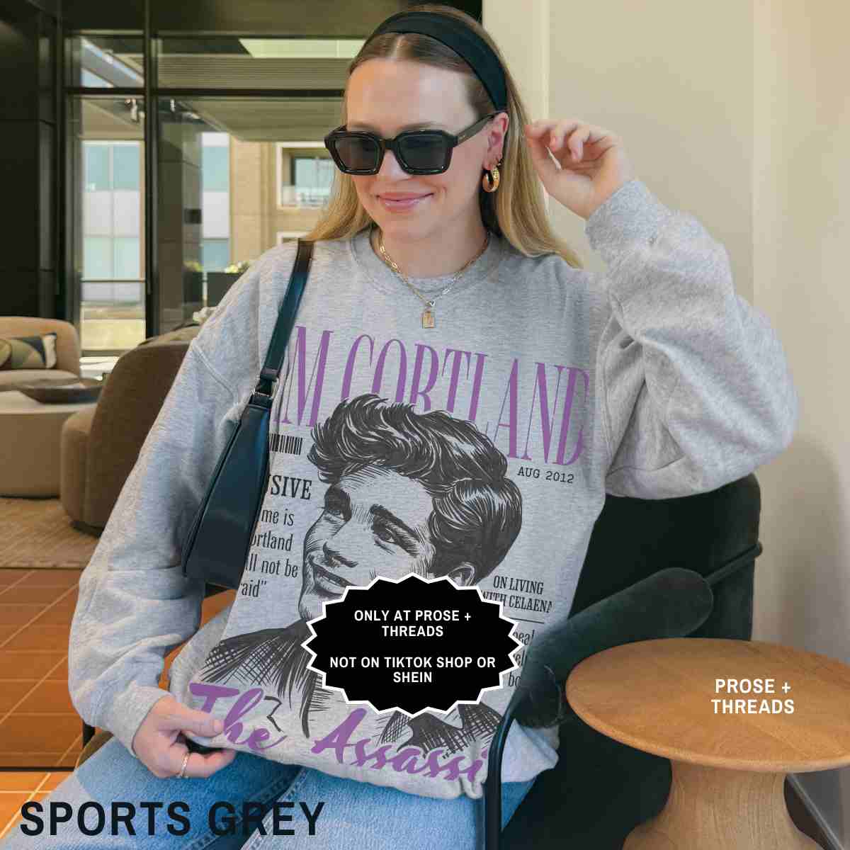 Sam Cortland Sweatshirt Throne of Glass Reader Sweatshirt