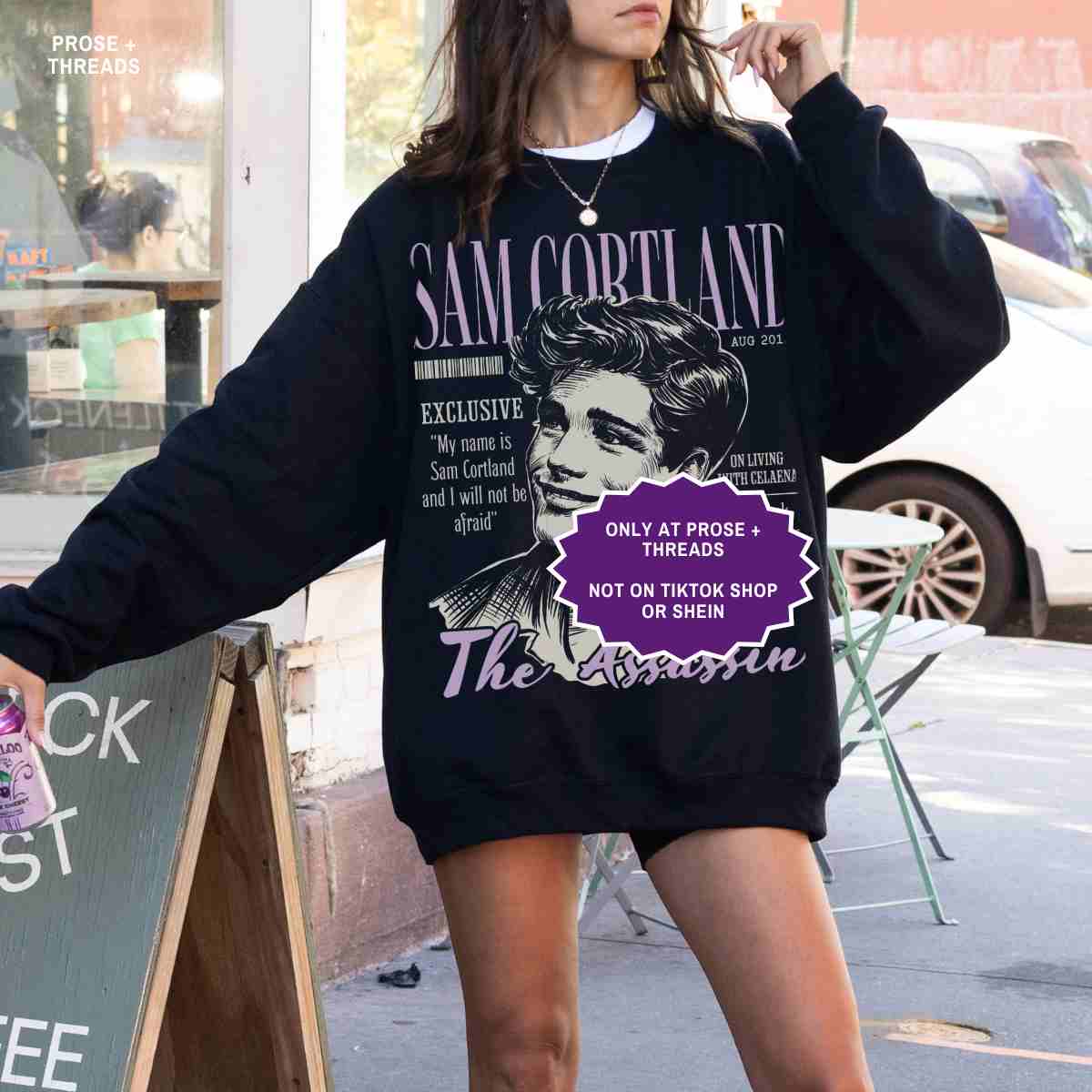 Sam Cortland Sweatshirt Throne of Glass Reader Sweatshirt