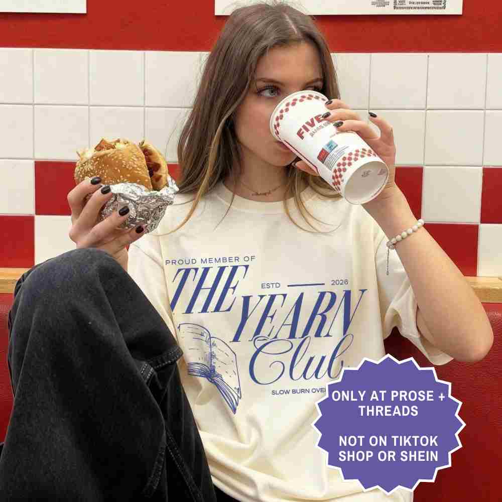 BookTok inspired slow burn romance shirt for cozy readers