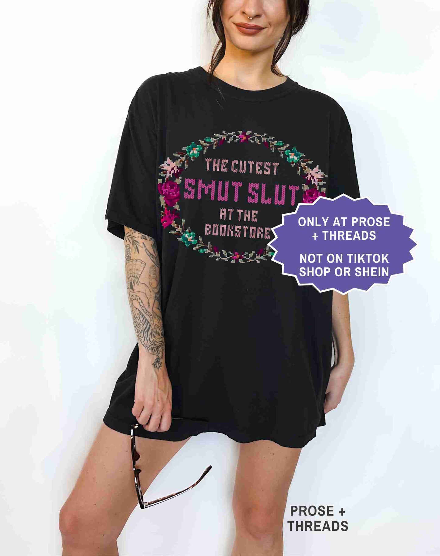 Romance reader tee inspired by cozy bookstore aesthetics
