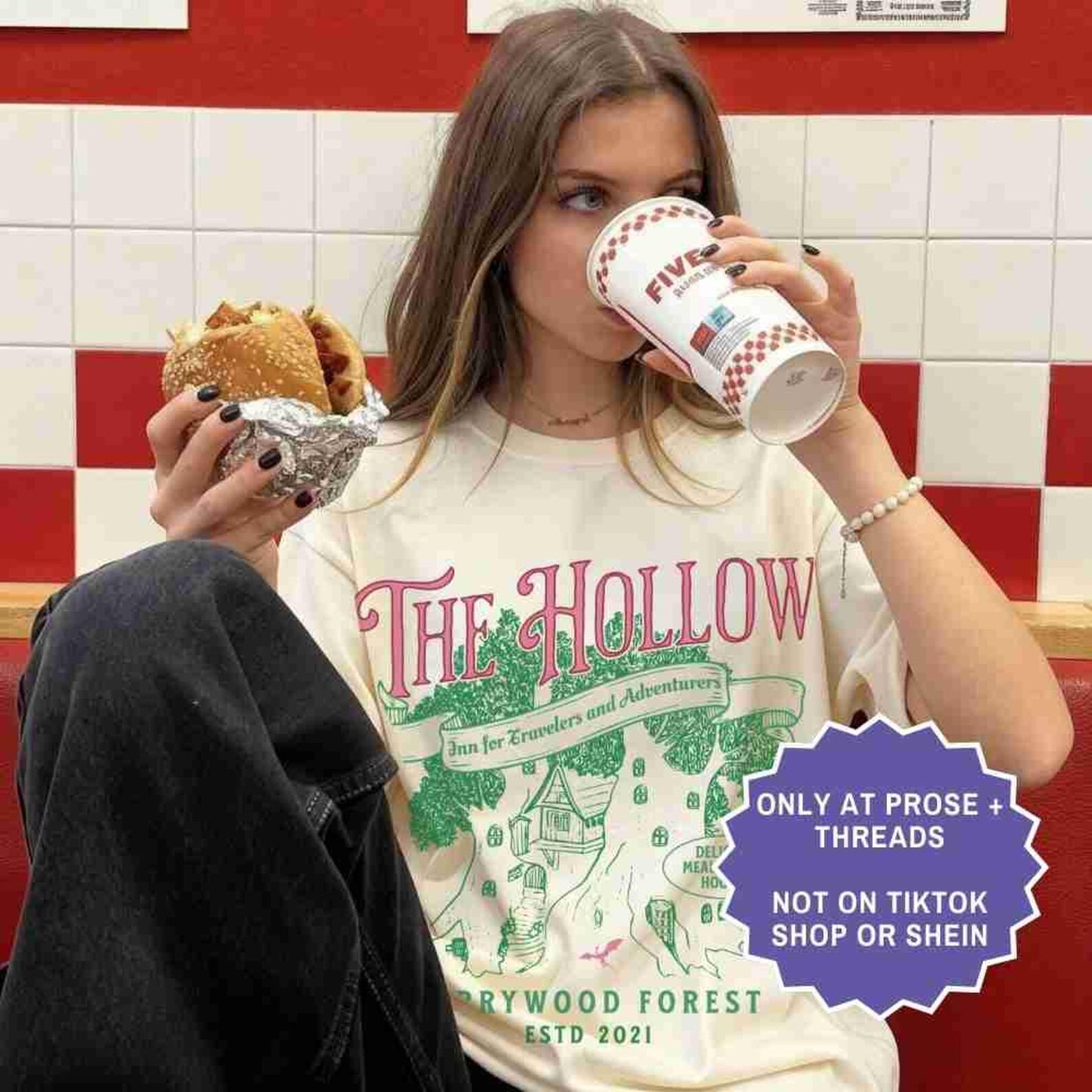 Fantasy romance reading shirt with whimsical fairytale aesthetic