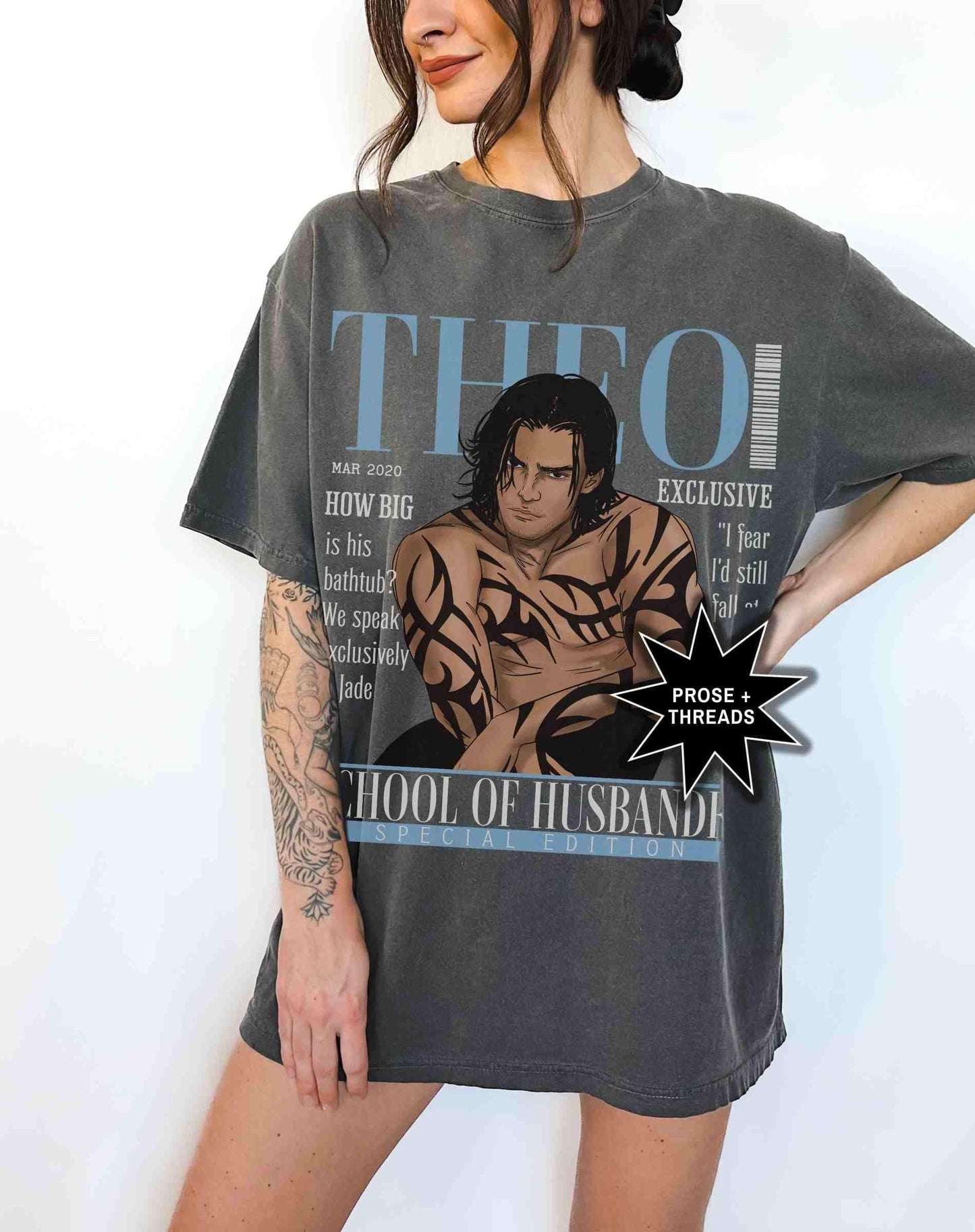 Theo alien romance shirt for sci-fi romance readers
