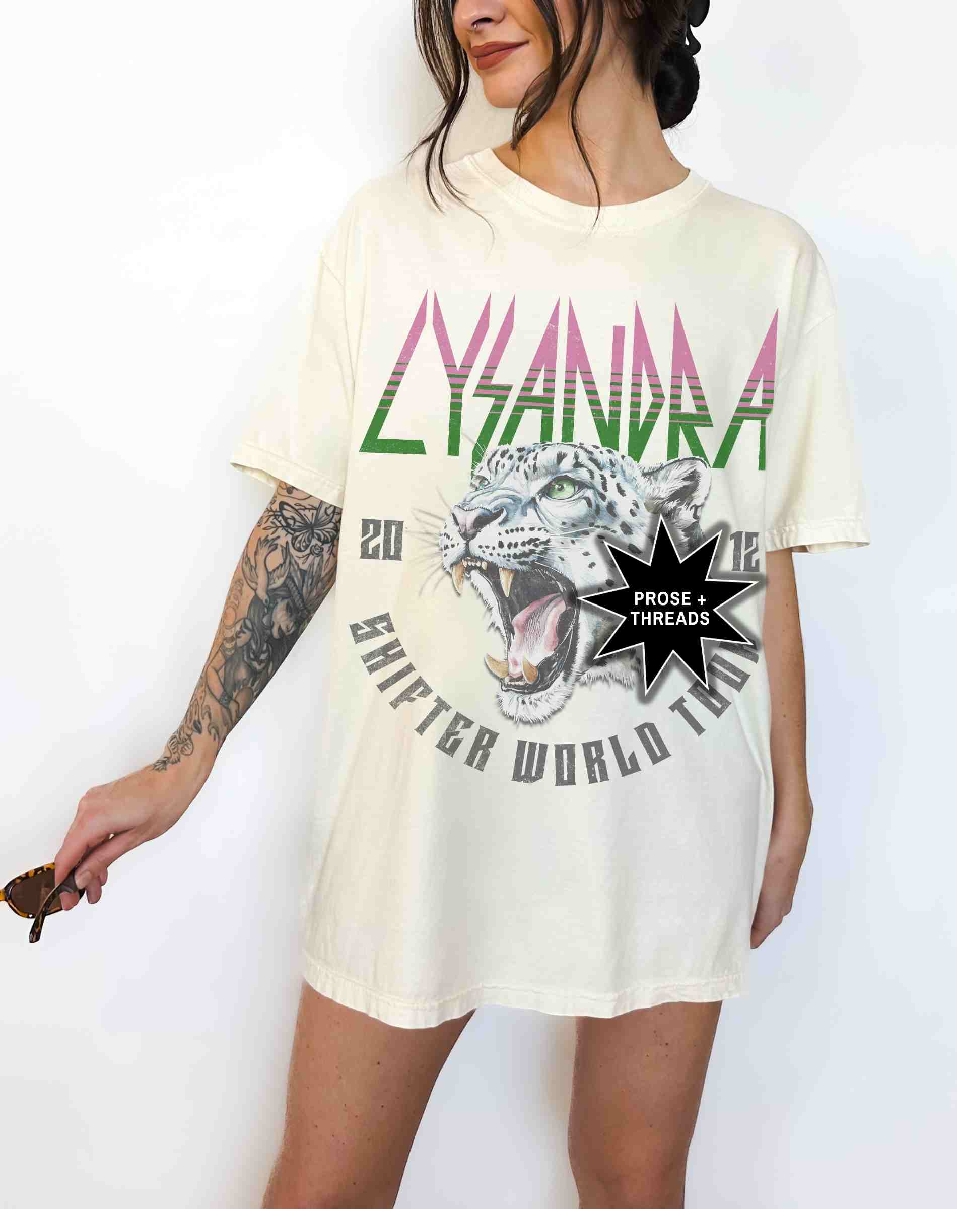 Lysandra Ennar Shirt Fantasy Romance Reader Band Tee