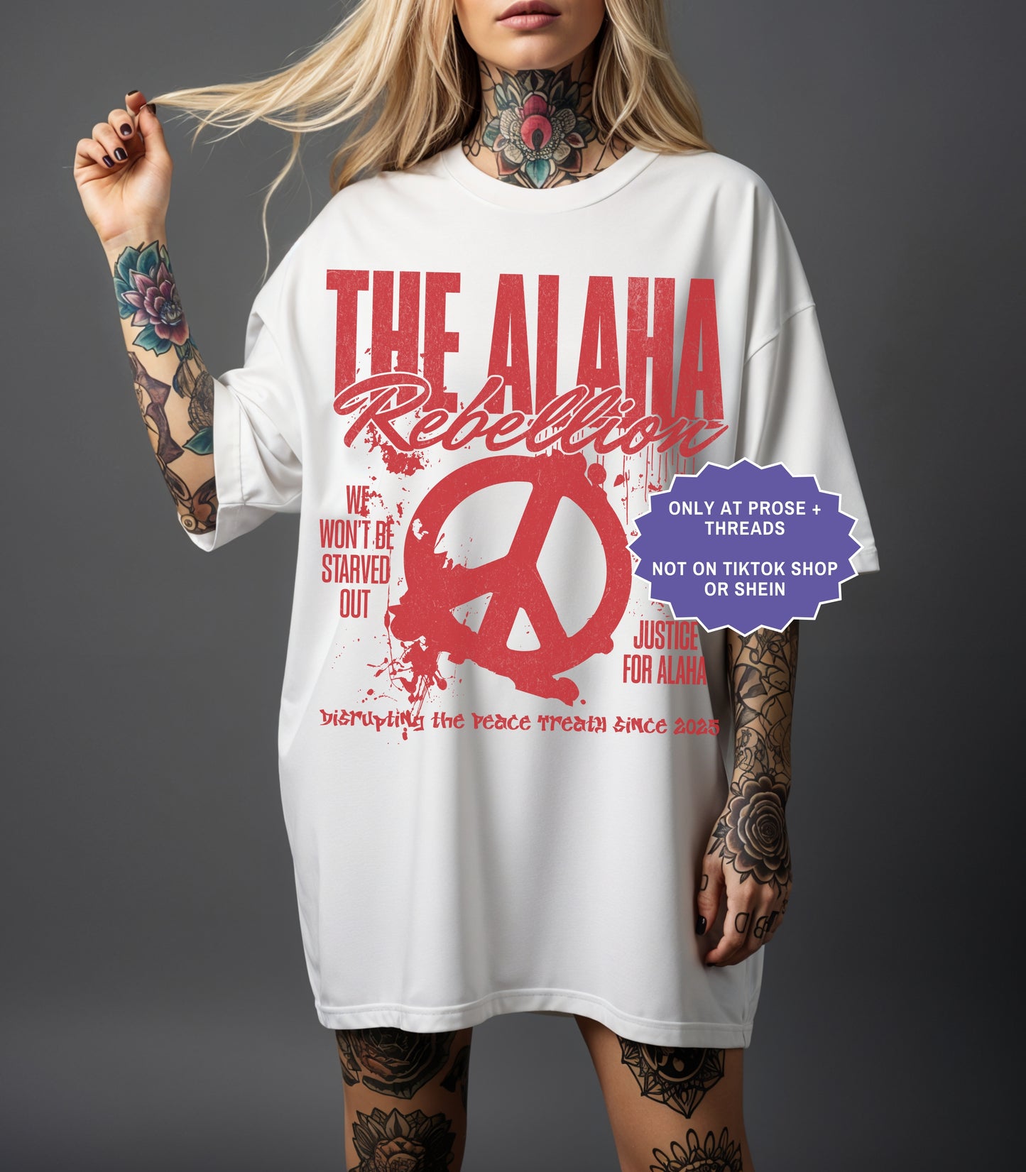 Metal Slinger fantasy romance merch collection featuring oversized graphic tees inspired by Rachel Schneider characters and quotes