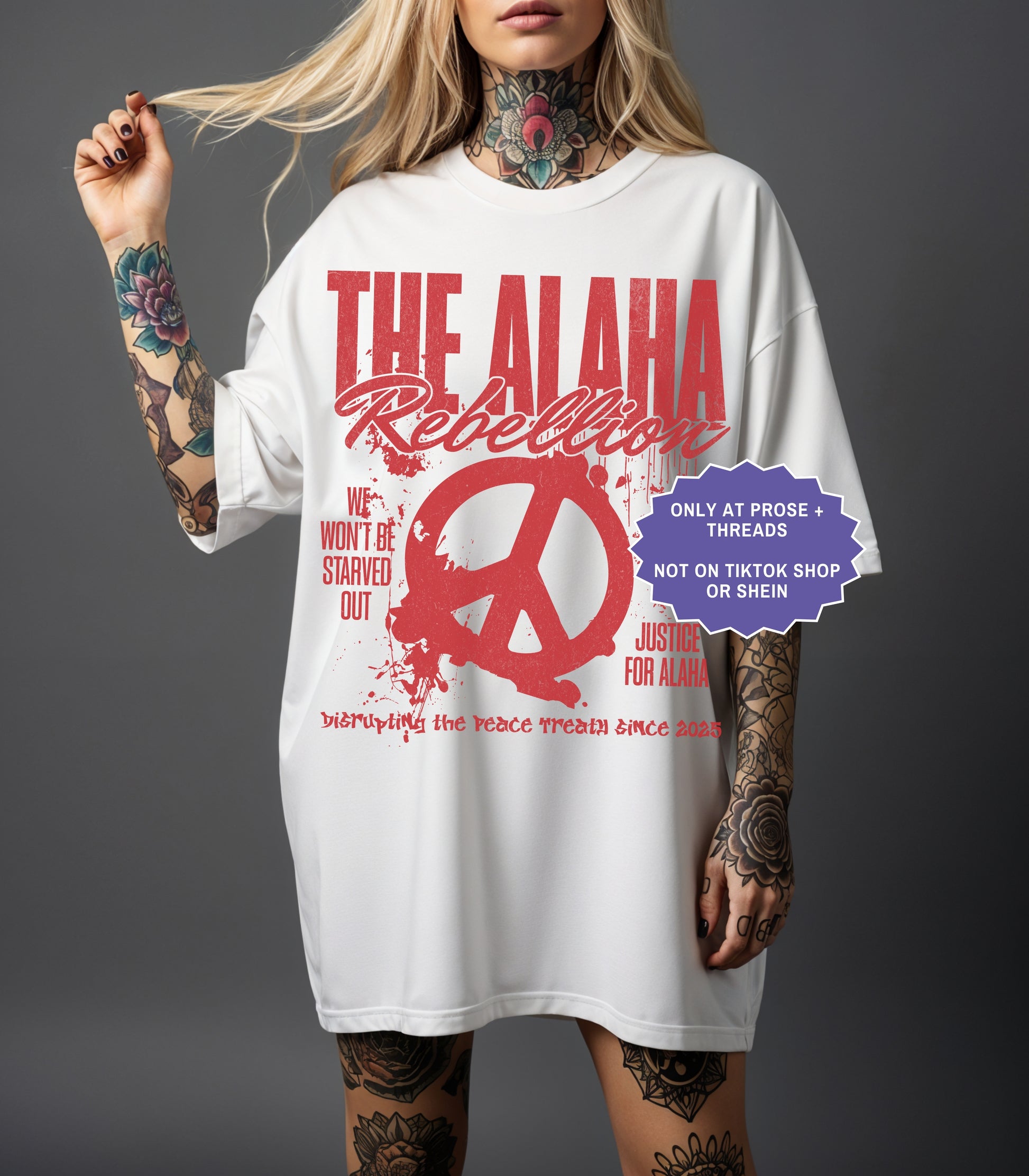 Metal Slinger fantasy romance merch collection featuring oversized graphic tees inspired by Rachel Schneider characters and quotes