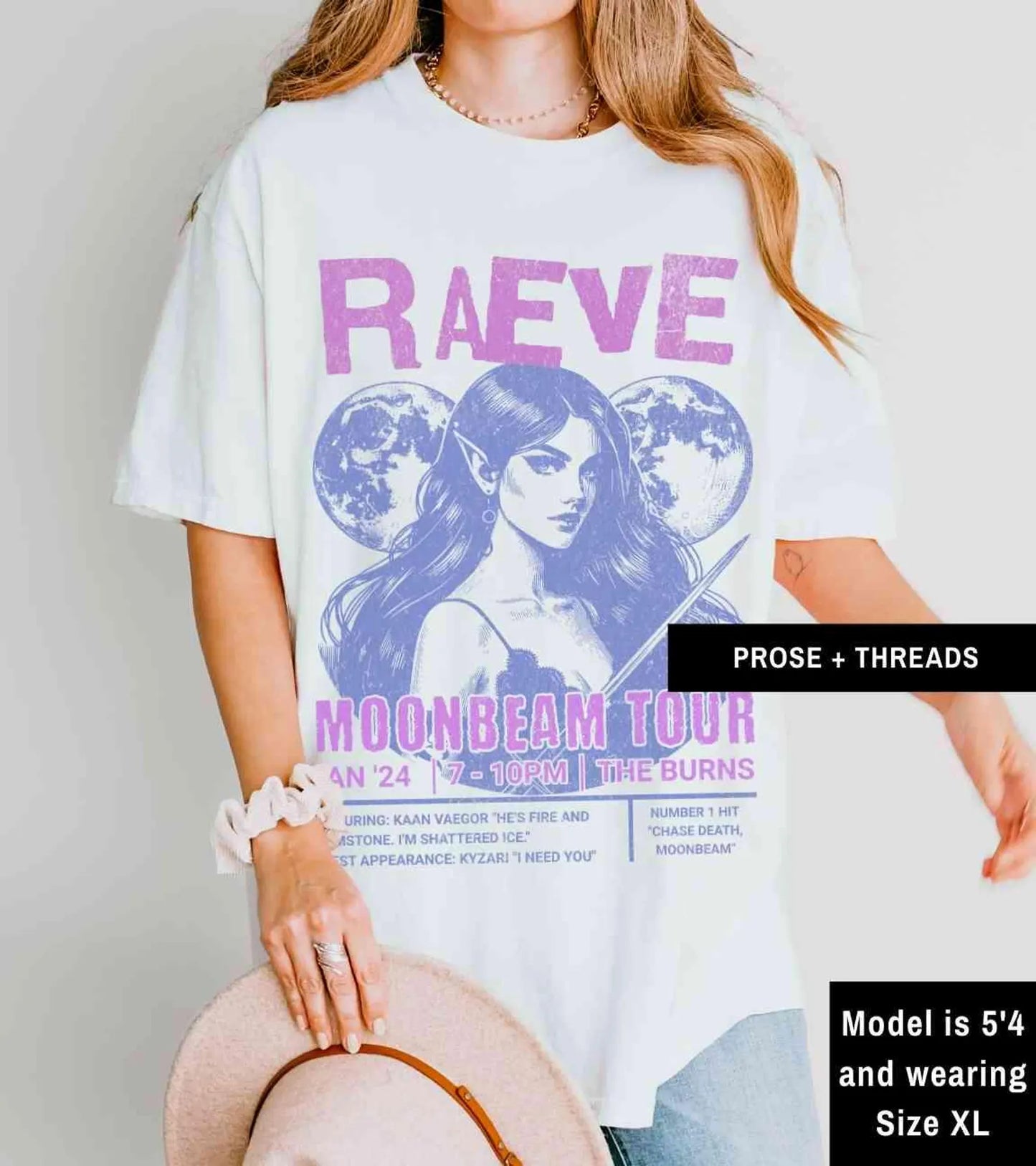 Raeve Shirt Fantasy Romance Reader Graphic Tee