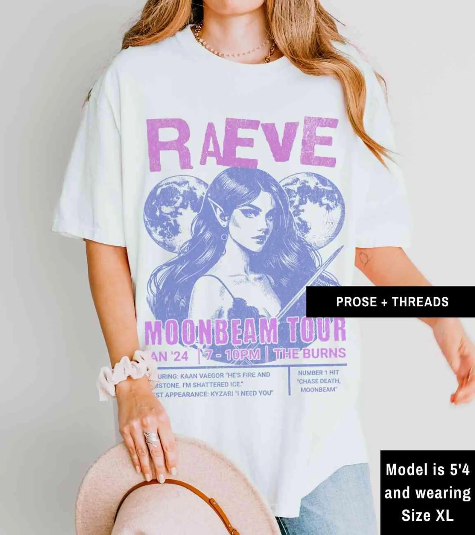 Raeve Shirt Fantasy Romance Reader Graphic Tee