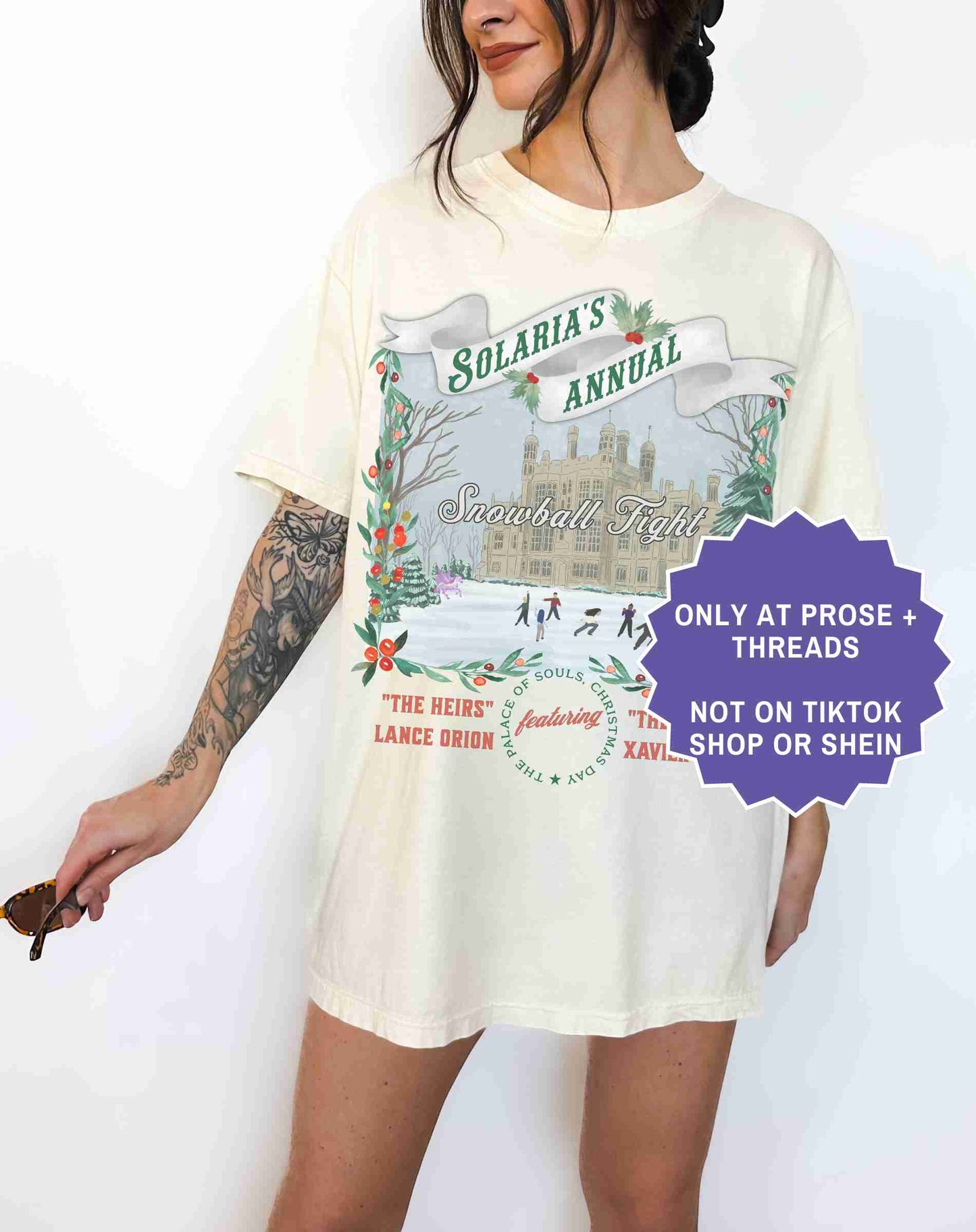 Christmas Zodiac Academy Shirt Great Snowball Fight Holiday Tee